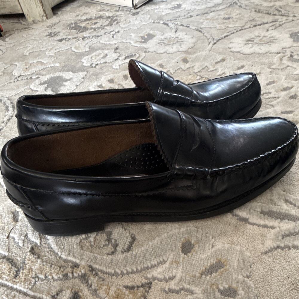 Allen Edmonds Kenwood Penny Loafers Men’s Size 11 Black Leather Made in USA